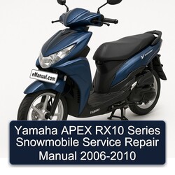 2006-2010 Yamaha Apex RX10 Series Snowmobile Service Repair Workshop Manual PDF
