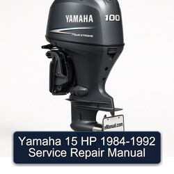 1984-1992 Yamaha 15 HP Service Repair Workshop Manual PDF