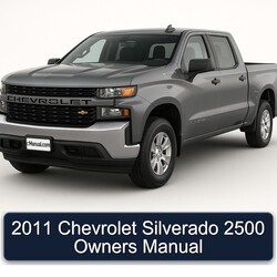 2011 Chevrolet Silverado 2500 Owners Owner's Manual PDF