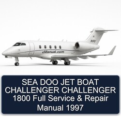 1997 SEA DOO JET Boat Challenger 1800 Service Repair Workshop Manual PDF