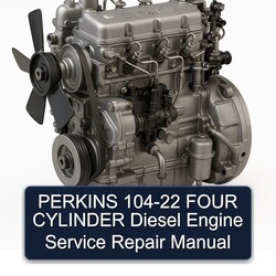 Perkins 104 22 104-22 Four Cylinder Diesel Engine Service Repair Workshop Manual PDF