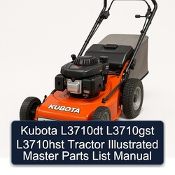 Manual de Partes Ilustrativas - Tractor Kubota L3710dt, L3710gst, L3710hst