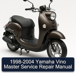1998-2004 Yamaha Vino Master Service Repair Workshop Manual PDF