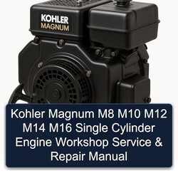 Briggs And Stratton Single Cylinder Kohler Magnum M8 M10 M12 M14 M16 Engine Service Repair Workshop Manual PDF