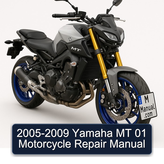 2005-2009 Yamaha MT Series 01 Motorcycle Service Repair Workshop Manual PDF
