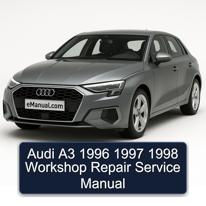 1996-1998 Audi A3 Service Repair Workshop Manual PDF