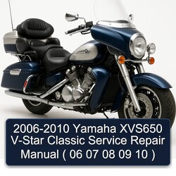 2006-2010 Aprilia Classic Yamaha XVS650 V-STAR ( 06 07 08 09 10 ) Service Repair Workshop Manual PDF
