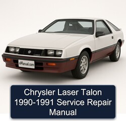 1990-1991 Chrysler Laser Talon Service Repair Workshop Manual PDF