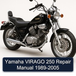 1989-2005 Yamaha Virago Service Repair Workshop Manual PDF