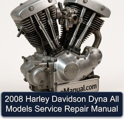 2008 Harley Davidson Model F Dyna All Models Service Repair Workshop Manual PDF