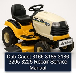 Cub Cadet 3165 3185 3186 3205 3225 Service Repair Workshop Manual PDF