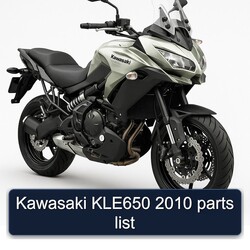 2010 Kawasaki Versys KLE650 Parts Catalog PDF