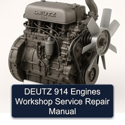Deutz 914 Engines Service Repair Workshop Manual PDF