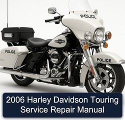 2006 Harley Davidson Touring Service Repair Workshop Manual PDF
