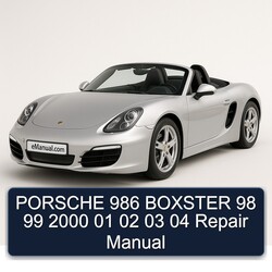 2000 Porsche Boxster Service Repair Workshop Manual PDF