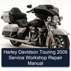 2009 Harley Davidson Touring Service Repair Workshop Manual PDF