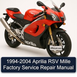 1994-2004 Aprilia RSV Models Mille Service Repair Workshop Manual PDF