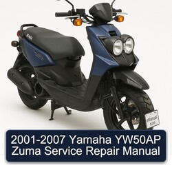 2001-2007 Yamaha Zuma YW50AP Service Repair Workshop Manual PDF