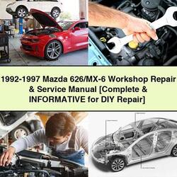 1992-1997 Mazda MX Models 626/mx-6 [ Informative DIY ] Service Repair Workshop Manual PDF