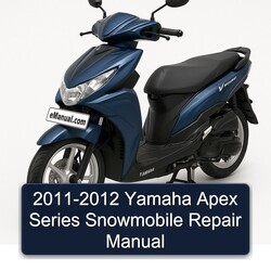2011-2012 Yamaha Apex Series Snowmobile Service Repair Workshop Manual PDF