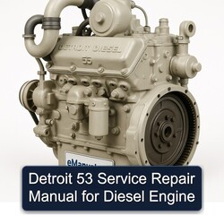 Detroit Diesel 53 Series Engine Service Repair Workshop Manual PDF