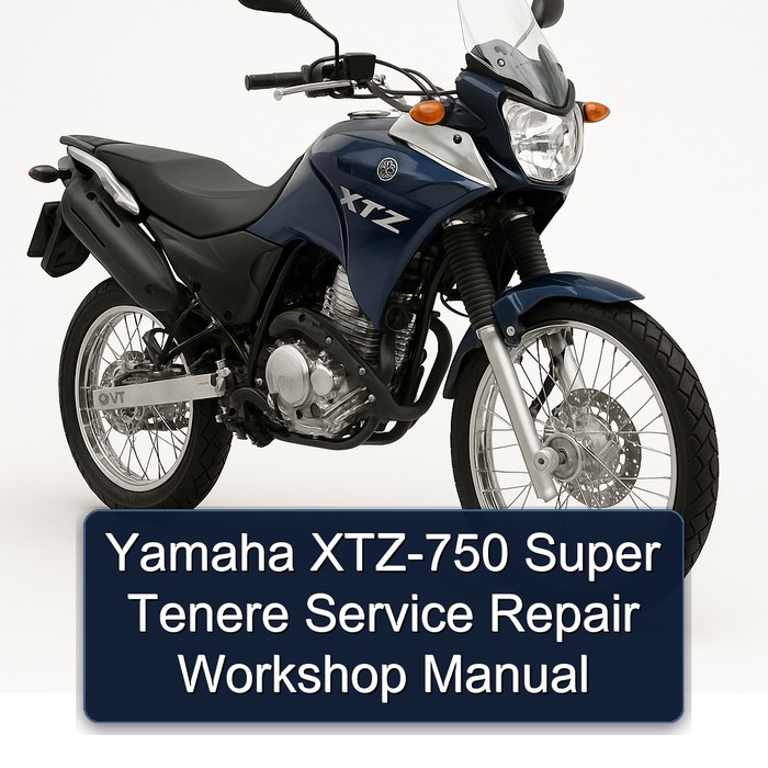 Bajaj Super Yamaha XTZ-750 Tenere Service Repair Workshop Manual PDF