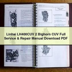 Subaru Bighorn Linhai LH400CUV 2 CUV Service Repair Workshop Manual PDF