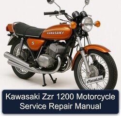 Kawasaki Zzr 1200 Motorcycle Service Repair Workshop Manual PDF