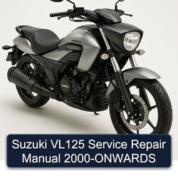 2000 Suzuki Intruder VL125 -onwards Service Repair Workshop Manual PDF