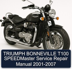 2001-2007 Triumph Bonneville T100 Speedmaster Service Repair Workshop Manual PDF