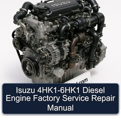 Isuzu N Series 4HK1-6HK1 Diesel Engine Service Repair Workshop Manual PDF