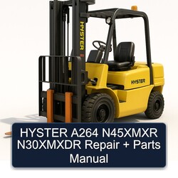 Hyster A264 N45XMXR N30XMXDR Parts Catalog PDF