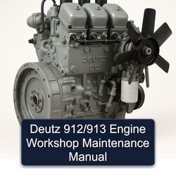 Deutz 912 /913 Engine Service Repair Workshop Manual PDF