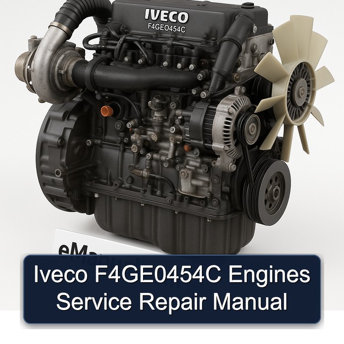 Iveco F4ge0454c Engines Service Repair Workshop Manual PDF