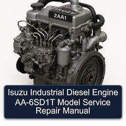 Perkins AA Isuzu Industrial Diesel Engine -6sd1t Model Service Repair Workshop Manual PDF