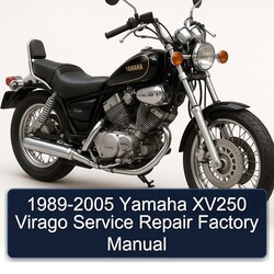 1989-2005 Yamaha Virago XV250 Service Repair Workshop Manual PDF