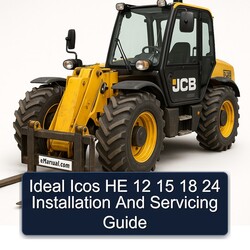 Ideal Icos HE 12 15 18 24 Installation Servicing Service Repair Workshop Manual PDF