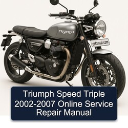 2002-2007 Triumph Speed Triple Online Service Repair Workshop Manual PDF