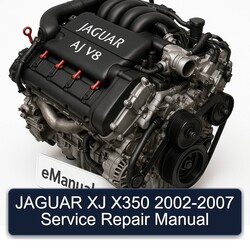 2002-2007 Jaguar XJ X350 Service Repair Workshop Manual PDF