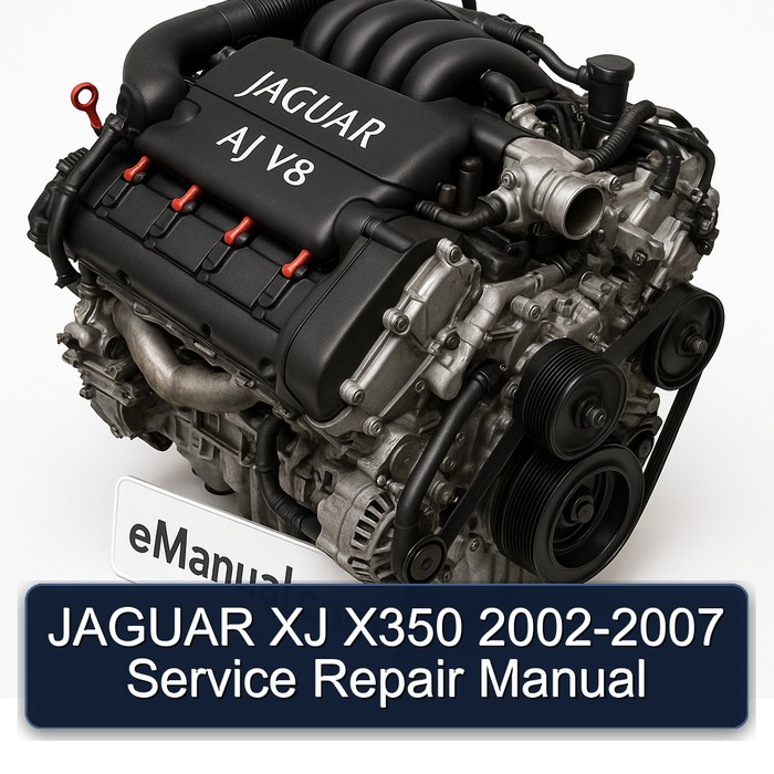 2002-2007 Jaguar XJ X350 Service Repair Workshop Manual PDF
