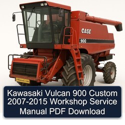 2007-2015 Kawasaki Vulcan 900 Custom Service Repair Workshop Manual PDF