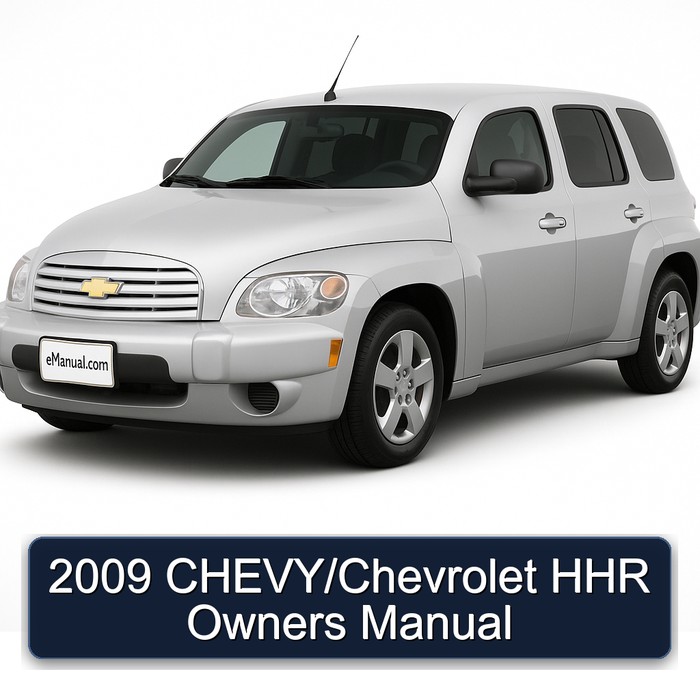 2009 Chevrolet Chevy / HHR Owners Owner's Manual PDF