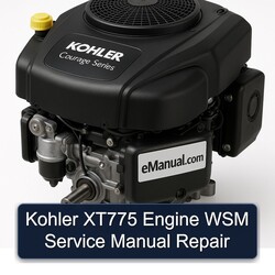 Kohler Courage Series XT775 Engine WSM Service Repair Workshop Manual PDF