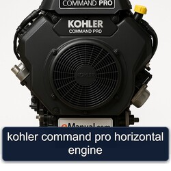 kohler command pro horizontal engine