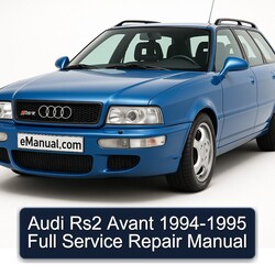 1994-1995 Audi RS2 Avant Service Repair Workshop Manual PDF