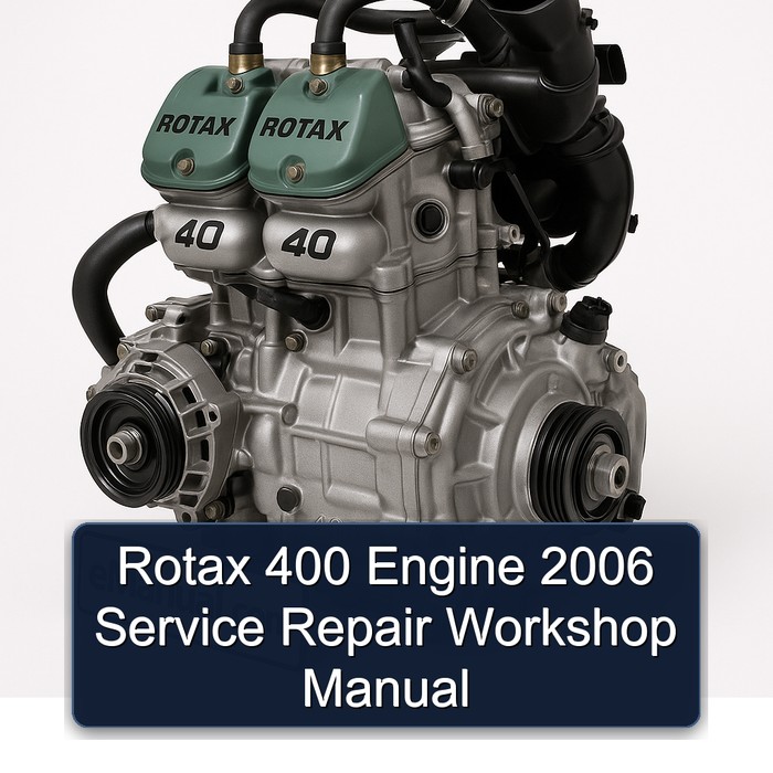 2006 Rotax 400 Engine Service Repair Workshop Manual PDF