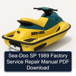 1989 SEA-DOO SP Service Repair Workshop Manual PDF
