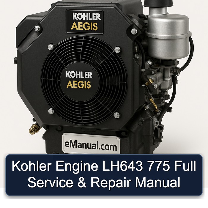 Kohler Aegis Series Engine LH643 775 Service Repair Workshop Manual PDF