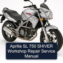 Aprilia Shiver SL 750 Service Repair Workshop Manual PDF