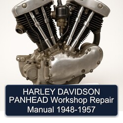 1957 Harley Davidson Model 125 Panhead 1948 Service Repair Workshop Manual PDF